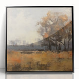 Halloween Art Prints - Autumn Landscape Gothic Wall Decor