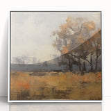 Halloween Art Prints - Autumn Landscape Gothic Wall Decor