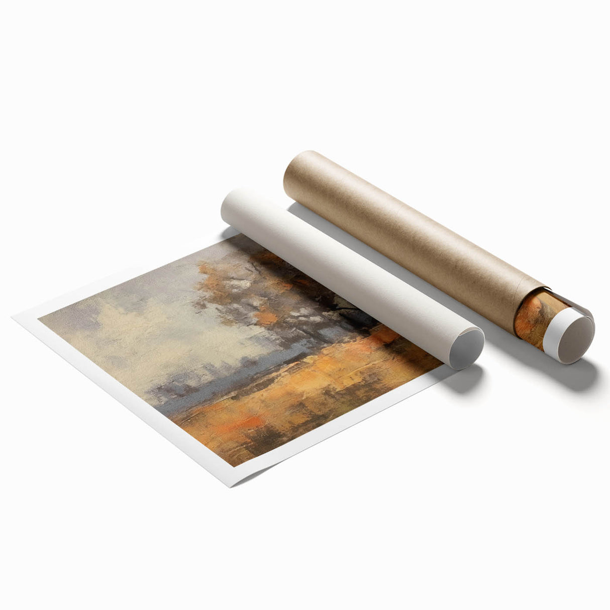 Halloween Art Prints - Autumn Landscape Gothic Wall Decor
