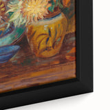 Claude Monet Chrysanthemums Print - Impressionism Floral Wall Art