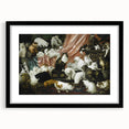 Modern Wall Art: Charming Cat Scene in Elegant Victorian Style