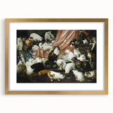 Modern Wall Art: Charming Cat Scene in Elegant Victorian Style