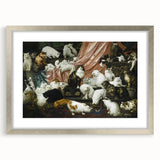 Modern Wall Art: Charming Cat Scene in Elegant Victorian Style