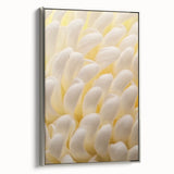 Landscape art painting of colorful florals, in vintage poster style, on a framed canvas.