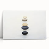 Close-up black and white photo of leaves on a stretched canvas, ideal for kitchen wall art or bedroom ambiance.