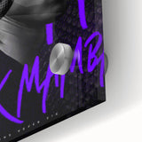 Black Mamba Pop Art Wall Art - Bold Kobe Bryant Canvas Print