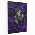 Black Mamba Pop Art Wall Art - Bold Kobe Bryant Canvas Print