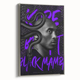 Black Mamba Pop Art Wall Art - Bold Kobe Bryant Canvas Print