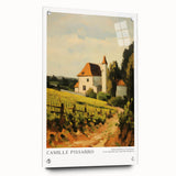 Large abstract wall art on acrylic glass featuring swirls of blue and white tones, suitable for bedroom or dining room decor.