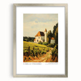 Textured abstract art print in muted gray and silver tones on a framed canvas, ideal for modern bedroom ambiance.