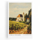 Large black and white canvas print depicting an abstract cityscape, ideal for kitchen wall art.