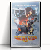 Retro Metalstorm Poster Art - Vintage Sci-Fi Action Movie Prints