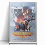 Retro Metalstorm Poster Art - Vintage Sci-Fi Action Movie Prints
