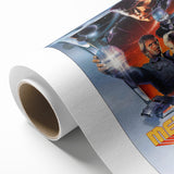 Retro Metalstorm Poster Art - Vintage Sci-Fi Action Movie Prints