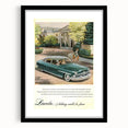 Vintage Lincoln Cosmopolitan Ad | Classic Luxury Car Art Print