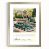 Vintage Lincoln Cosmopolitan Ad | Classic Luxury Car Art Print