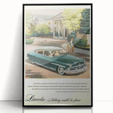 Vintage Lincoln Cosmopolitan Ad | Classic Luxury Car Art Print