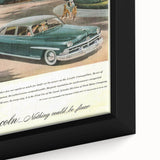 Vintage Lincoln Cosmopolitan Ad | Classic Luxury Car Art Print