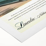 Vintage Lincoln Cosmopolitan Ad | Classic Luxury Car Art Print