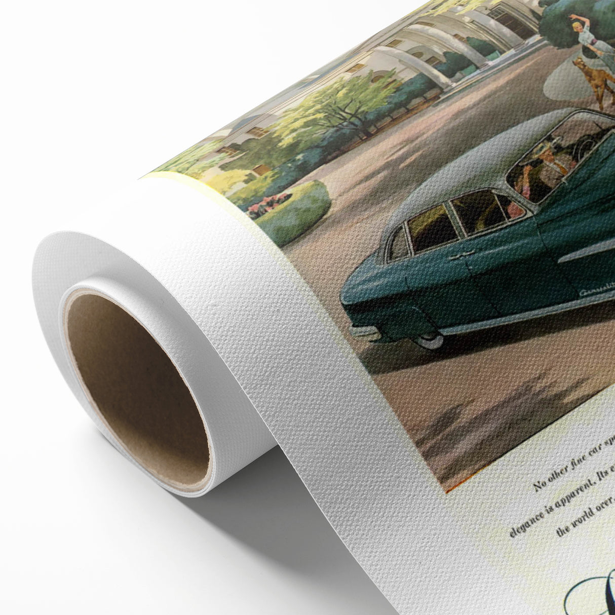 Vintage Lincoln Cosmopolitan Ad | Classic Luxury Car Art Print