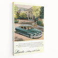 Vintage Lincoln Cosmopolitan Ad | Classic Luxury Car Art Print