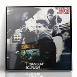 New Kids on the Block Hangin' Tough Retro Wall Art – Vintage Print
