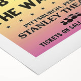 Vintage Bob Marley Uprising Tour Poster 1980 - Retro Music Wall Art