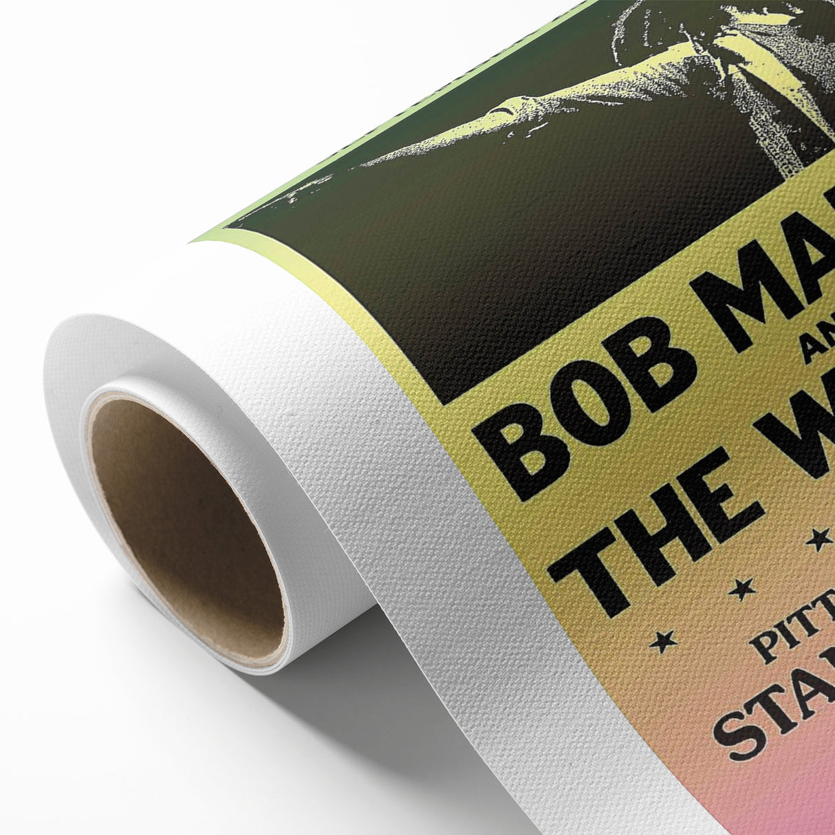 Vintage Bob Marley Uprising Tour Poster 1980 - Retro Music Wall Art