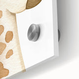 Giraffe Nursery Canvas Print - Baby Room Wall Art for Kids