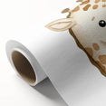 Giraffe Nursery Canvas Print - Baby Room Wall Art for Kids