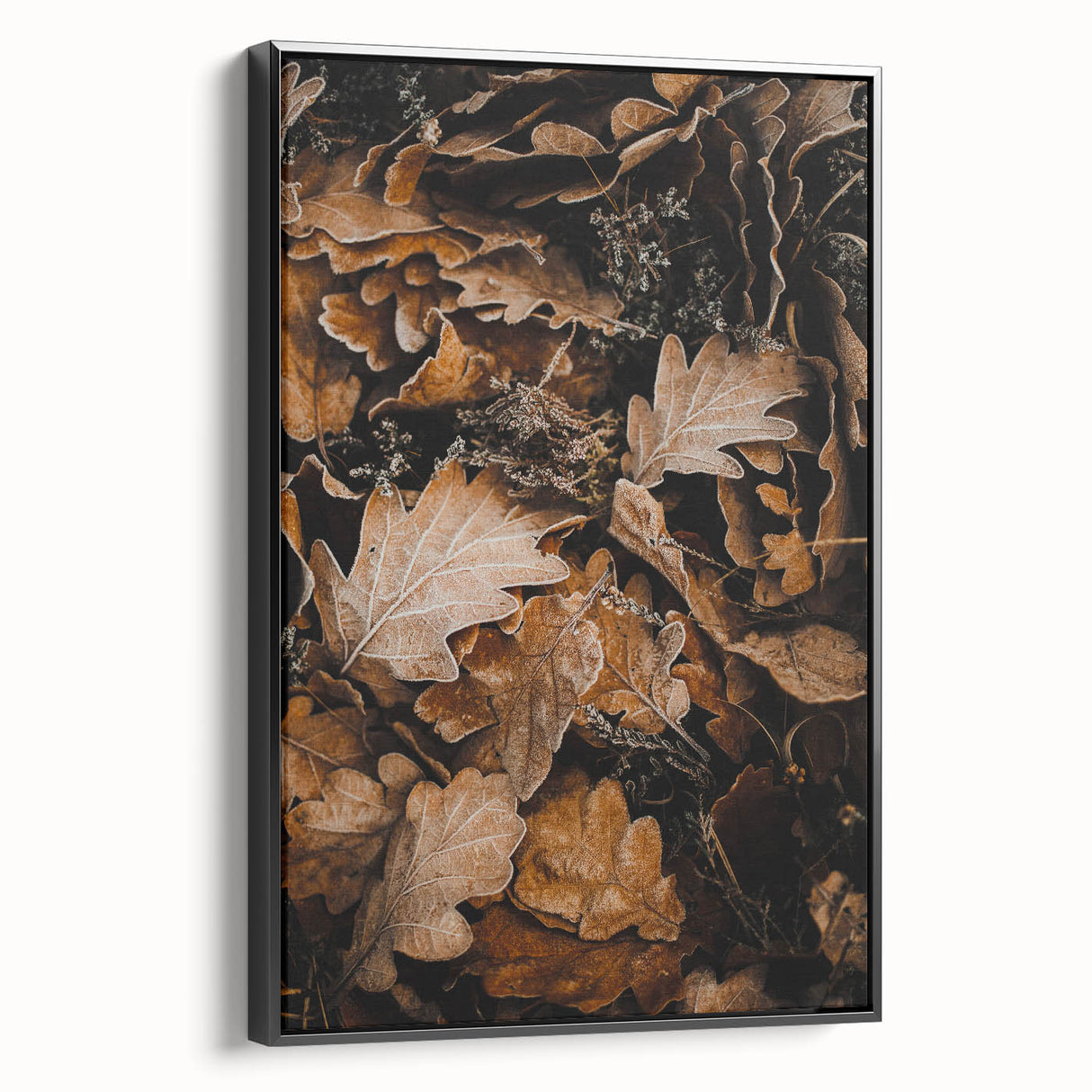 Black and white vintage poster art on framed canvas depicting a serene landscape, ideal for bedroom wall decor.