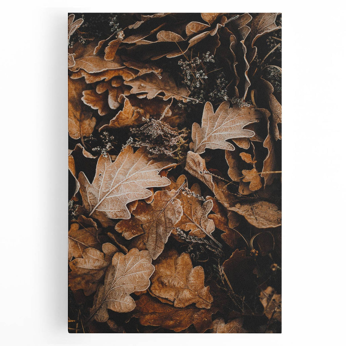 Black and white abstract tree design on large stretched canvas, ideal for kitchen wall art.