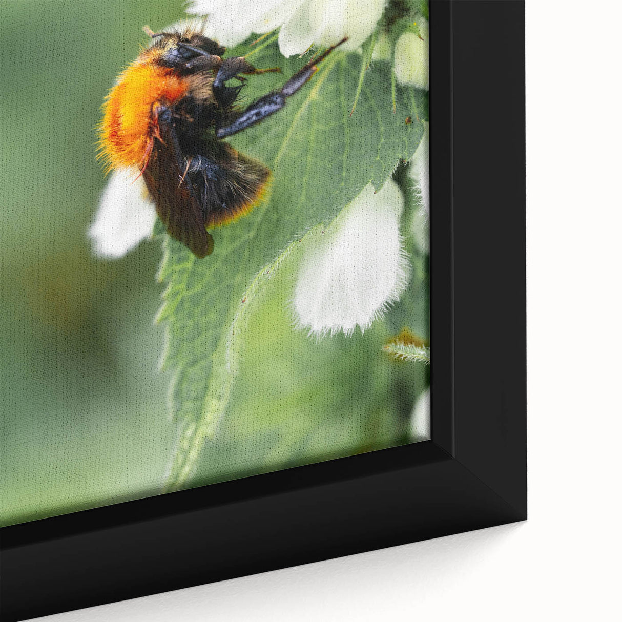Extra large black wall art featuring a textured, colorful abstract design on framed canvas, ideal for living room decor.