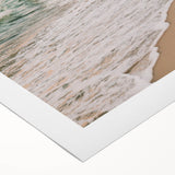 Art deco poster featuring a summer motif in vibrant colors on rolled canvas, suitable for dining room decor.