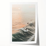 Extra large rolled canvas featuring a floral design in vibrant summer colors, ideal for art wall dining room.