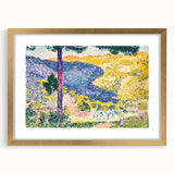 Impressionist Landscape Art – Valley with Fir by Henri Cross