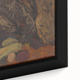 Still Life with Pheasant Modern Wall Art – Rustic Abstract Decor