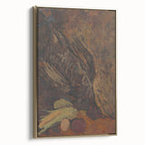 Still Life with Pheasant Modern Wall Art – Rustic Abstract Decor