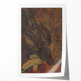 Still Life with Pheasant Modern Wall Art – Rustic Abstract Decor