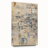 Impressionist Wall Art - Market Scene by Whistler