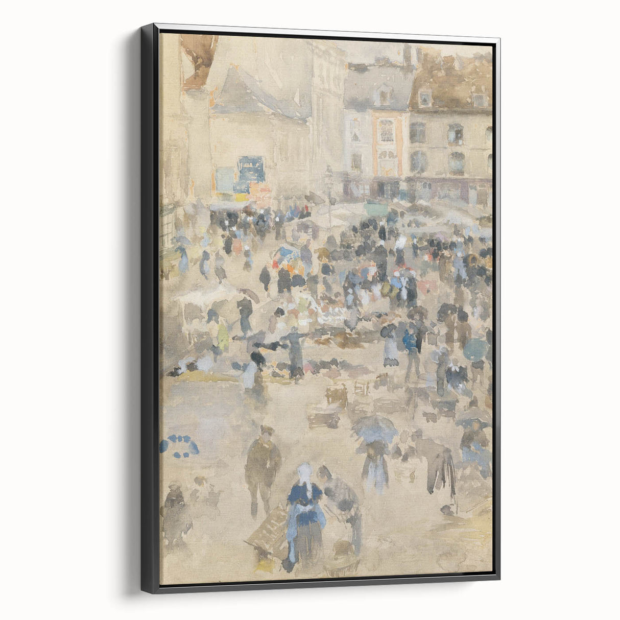 Impressionist Wall Art - Market Scene by Whistler
