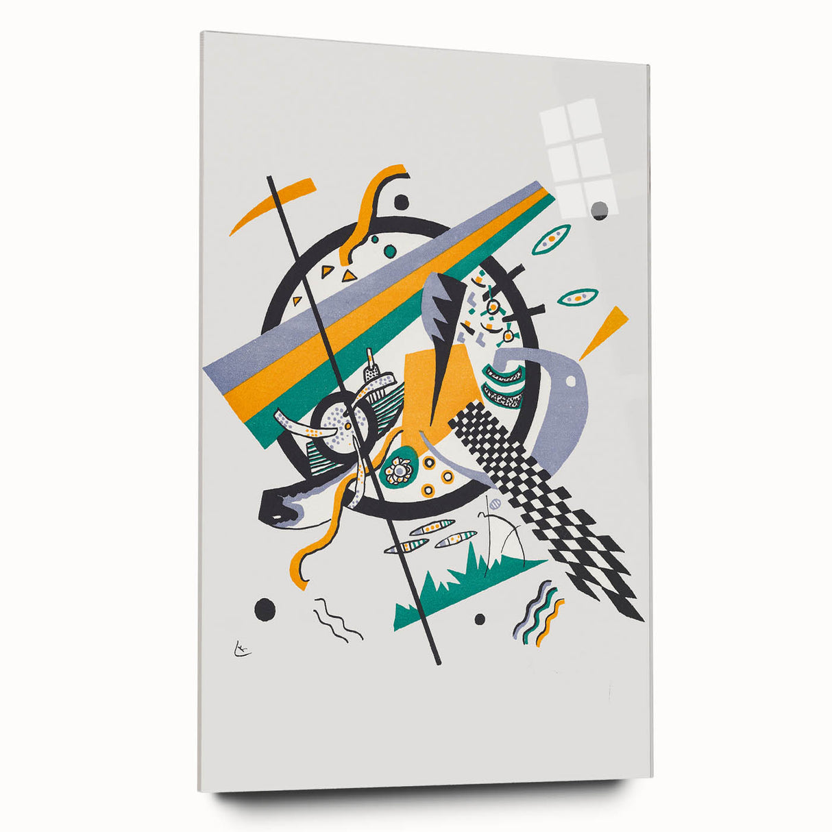 Small Worlds IV Modern Wall Art – Abstract Geometric Decor