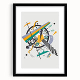 Small Worlds IV Modern Wall Art – Abstract Geometric Decor