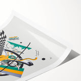 Small Worlds IV Modern Wall Art – Abstract Geometric Decor