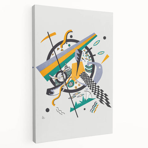 Small Worlds IV Modern Wall Art – Abstract Geometric Decor