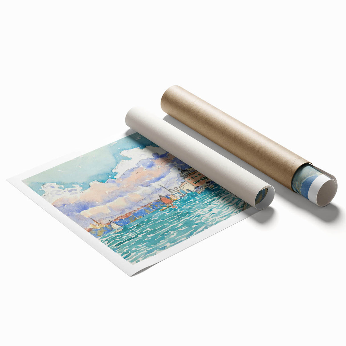 Impressionist Cityscape Art – Venice by Henri Edmond Cross