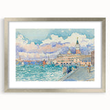 Impressionist Venice Wall Art - Claude Monet-Style Landscape Painting