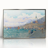 Impressionist Venice Wall Art - Claude Monet-Style Landscape Painting