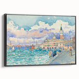Impressionist Venice Wall Art - Claude Monet-Style Landscape Painting