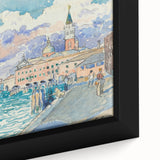 Impressionist Venice Wall Art - Claude Monet-Style Landscape Painting